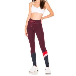 The Upside Sport Leggings in Retro Maroon | XS